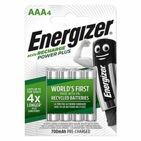 Rechargeable Batteries Energizer AAA-HR03 AAA HR03 by Energizer, Power Strips - Ref: S9106146, Price: 10,47 €, Discount: %