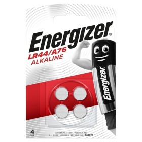 Batteries Energizer LR44/A76 1,5 V (4 Unités) de Energizer, Piles jetables - Réf : S9106160, Prix : 3,73 €, Remise : %