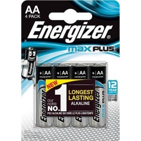 Batterie Energizer Max Plus AA4 1,5 V AA (4 Unità) di Energizer, Pile monouso - Rif: S9106188, Prezzo: 5,15 €, Sconto: %