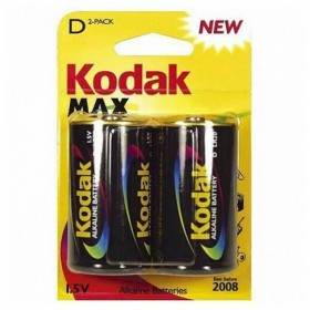 Pile Alcaline Kodak KDXLR20PB2 1,5 V (2 pcs) de Kodak, Multiprises - Réf : S9106213, Prix : 5,60 €, Remise : %