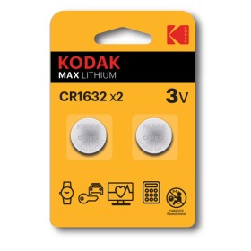 Batterien Kodak CR1632 3 V (2 Stück) von Kodak, Einwegbatterien - Ref: S9106221, Preis: 1,69 €, Rabatt: %