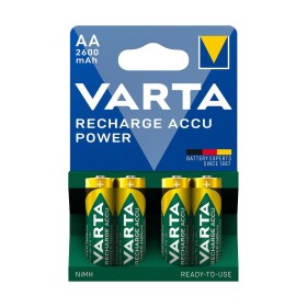 Pilhas Recarregáveis Varta RECHARGE ACCU Power AA 2600 mAh 1,2 V AA (1 Unidade) de Varta, Pilhas recarregáveis - Ref: S910626...