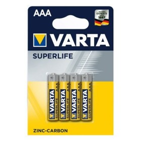 Pilhas Varta Superlife AAA 1,5 V (4 Unidades) de Varta, Pilhas - Ref: S9106269, Preço: 1,37 €, Desconto: %