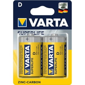 Batterien Varta R20 D 1,5 V (2 Stück) von Varta, Einwegbatterien - Ref: S9106271, Preis: 3,17 €, Rabatt: %