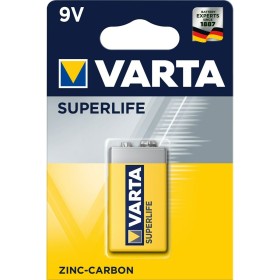 Batteries Varta Superlife 9V 9 V (1 Unités) de Varta, Piles jetables - Réf : S9106272, Prix : 1,97 €, Remise : %