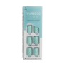 False nails Kiss imPRESS color Nº 008 Mint to Be (30 Units) | Tienda24 Tienda24.eu