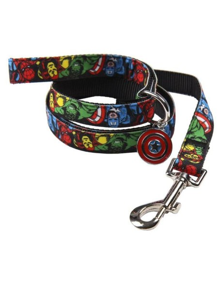 Dog Lead Marvel Black S | Tienda24 Tienda24.eu