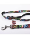 Dog Lead Marvel Black S | Tienda24 Tienda24.eu