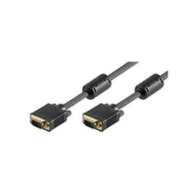 Cable SVGA Ewent EW-110102-020-N-P Negro 1,8 m (1,8 m) de Ewent, Cables VGA - Ref: M0318449, Precio: 7,30 €, Descuento: %