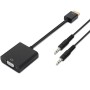 Adaptador HDMI para SVGA com Áudio Aisens A122-0126 | Tienda24 Tienda24.eu