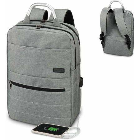 Laptop- und Tablet-Rucksack mit USB-Anschluss Subblim SUB-BP-3EAP001 Grau von Subblim, Taschen und Hülle für Laptops und Netb...