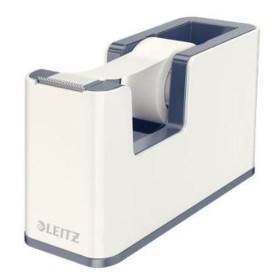 Dispenser Nastro Adesivo Leitz Wow Dual Grigio Bianco (5,1 x 7,6 x 12,