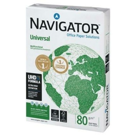 Printer Paper Navigator UNIVERSAL White 5 Pieces | Tienda24 Tienda24.eu