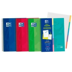 Cahier Pacsa Basic Multicouleur Din A4 10 Pièces 80 Volets | Tienda24 Tienda24.eu