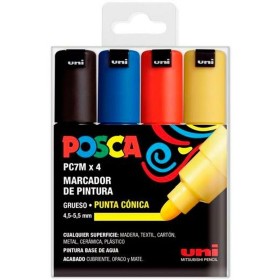 Marcador POSCA PC-3M Azul marino (6 Unidades) | Tienda24 Tienda24.eu