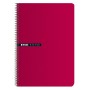 Caderno ENRI Vermelho 21,5 x 15,5 cm (5 Unidades) | Tienda24 Tienda24.eu