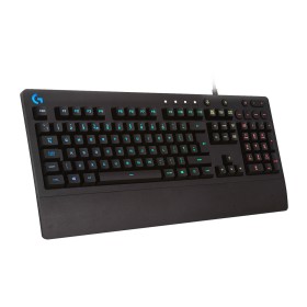 Clavier pour jeu Logitech 920-008093 Espagnol Qwerty Noir de Logitech, Claviers - Réf : S91104625, Prix : 60,05 €, Remise : %