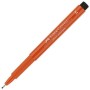 Rotuladores Faber-Castell Pitt Artist Fineliner M Naranja Oscuro (10 Unidades) | Tienda24 Tienda24.eu