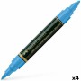 Pennarelli Faber-Castell Durer Azzurro (4 Pezzi)