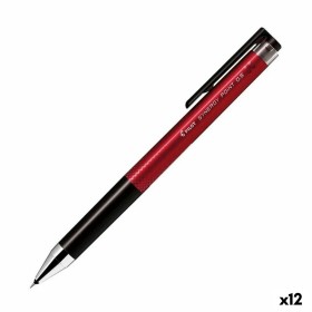 Gel pen Pilot G-3 Grip Red 0,5 mm (12 Units) | Tienda24 Tienda24.eu