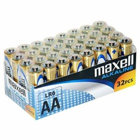 Alkali-Mangan-Batterie Maxell MX-LR06 AA 32 LR06 AA 1.5V (32 pcs) 1,5 V von Maxell, Einwegbatterien - Ref: S91105066, Preis: ...