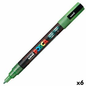 Marqueur POSCA PC-3M Bleu Bleu clair (6 Unités) | Tienda24 Tienda24.eu