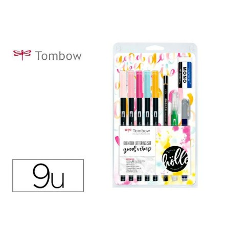 Schreibset Tombow BS-FH2 (10 Stück) von Tombow, Kalligraphie-Stifte - Ref: M0318878, Preis: 31,27 €, Rabatt: %