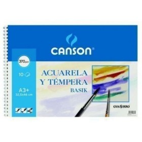 Bloco de desenho Canson C200400697 Branco (10 Unidades) de Canson, Papel de aquarela - Ref: M0318904, Preço: 15,73 €, Descont...