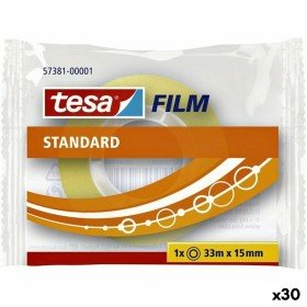 Fita Adesiva Apli 66 m 12 mm Branco PVC (12 Unidades) | Tienda24 Tienda24.eu