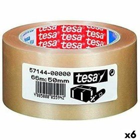 Nastro Adesivo TESA Imballaggio Extra forte Trasparente PVC 50 mm x 66