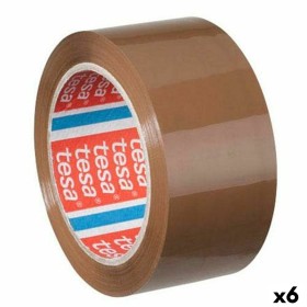 Adhesive Tape TESA 66 m 12 mm Transparent PVC 66 x 12 mm (12 Units) | Tienda24 Tienda24.eu