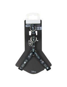 Dog Harness Star Wars XXS/XS Black XXS | Tienda24 Tienda24.eu