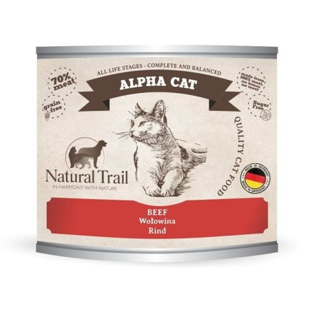 Comida para gato NATURAL TRAIL Alpha Cat Beef Carne de bovino 200 g | Tienda24 - Global Online Shop Tienda24.eu