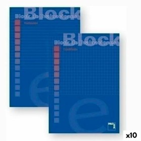 Bloco de Notas ENRI 80 Folhas 4 mm (10 Unidades) | Tienda24 Tienda24.eu