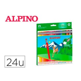 Crayons de couleur Alpino AL013658 Multicouleur effaçable 24 Pièces de Alpino, Matériel de dessin - Réf : M0318980, Prix : 9,...