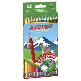 Lápices de colores Alpino AL013654 Multicolor Borrable de Alpino, Materiales de dibujo - Ref: M0318981, Precio: 6,17 €, Descu...