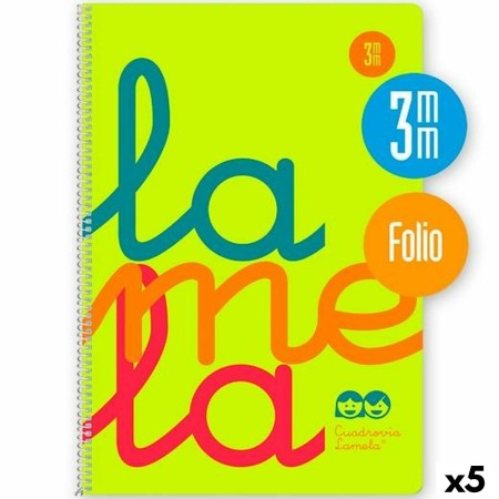 Caderno Lamela Amarelo Din A4 80 Folhas (5 Unidades) | Tienda24 Tienda24.eu