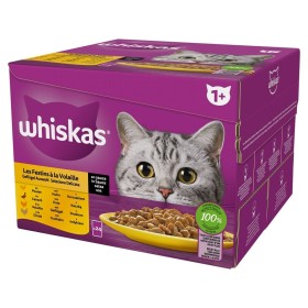 Katzenfutter Whiskas Poultry Feast Huhn Truthahn Ente Vögel 24