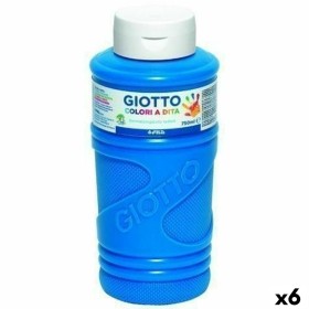 peinture pour doigts 200 ml Rouge 12 Unités | Tienda24 Tienda24.eu