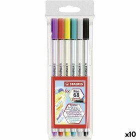 Rotuladores POSCA PC-1M Amarillo (6 Unidades) | Tienda24 Tienda24.eu