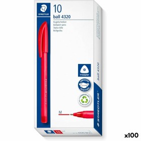 Bolígrafo Bic Cristal Fine Rojo 0,3 mm 50 Piezas | Tienda24 Tienda24.eu