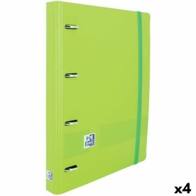 Carpeta de anillas Glow Lab Pepa Verde A4 (27 x 33 x 6 cm) | Tienda24 Tienda24.eu