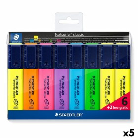 Conjunto de Marcadores Fluorescentes Faber-Castell Textliner 16 Peças Multicolor | Tienda24 Tienda24.eu