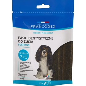 Snack para cães Francodex Dental Strips S 228 g de Francodex, Bolachas, biscoitos e snacks - Ref: S91106438, Preço: 6,22 €, D...