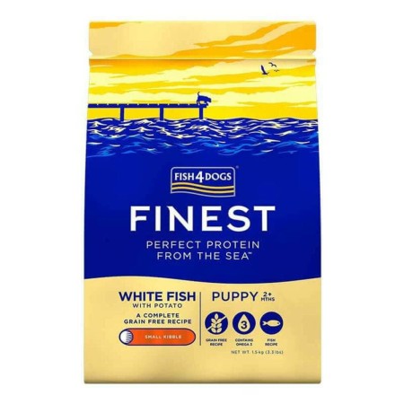 Nourriture FISH4DOGS Finest Puppy Small Complete White fish Poisson 1,5 Kg | Tienda24 - Global Online Shop Tienda24.eu