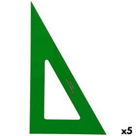 Equerre Faber-Castell Vert 25 cm (5 Unités) | Tienda24 Tienda24.eu