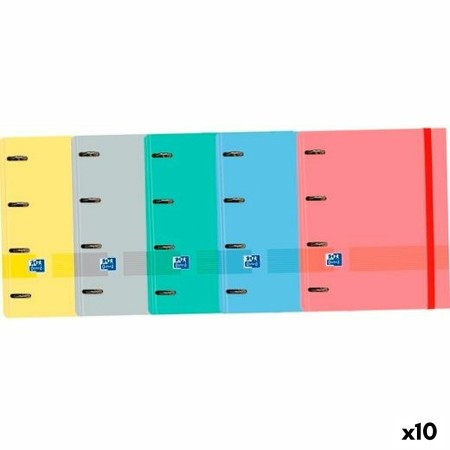 Carpeta de anillas Oxford EuropeanBinder A4+ (10 Unidades) | Tienda24 Tienda24.eu