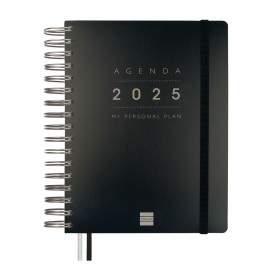 Agenda Moleskine 2024-2025 Noir | Tienda24 Tienda24.eu