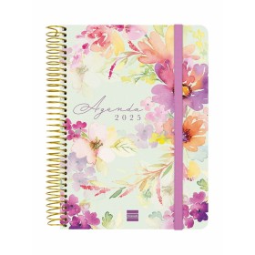 Agenda Finocam Pixel Multicolor Cuarto 15,5 x 21,5 cm 2024-2025 | Tienda24 Tienda24.eu