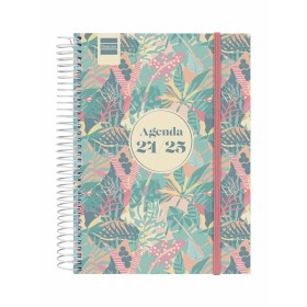 Diary MEMPHIS DOHE 2024 Annual Green 15 x 21 cm | Tienda24 Tienda24.eu